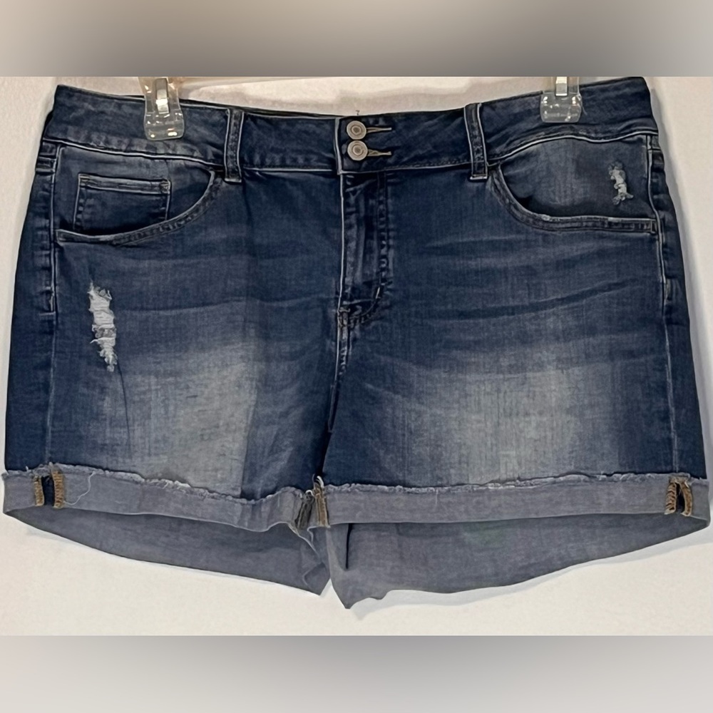 SO distressed denim shorts - Size 16 Juniors